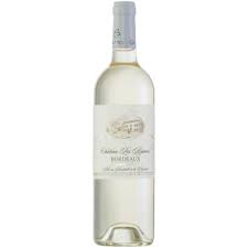 Chateau Les Riganes Bordeaux Blanc Blend - White Wine from France - 750ml Bottle