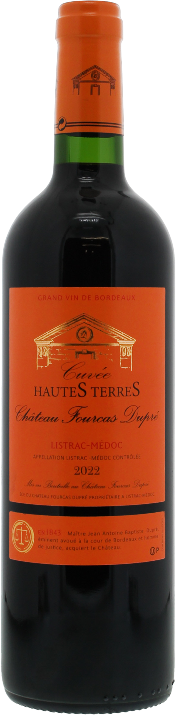 Chateau Fourcas Dupree Cuvee Hautes Terres