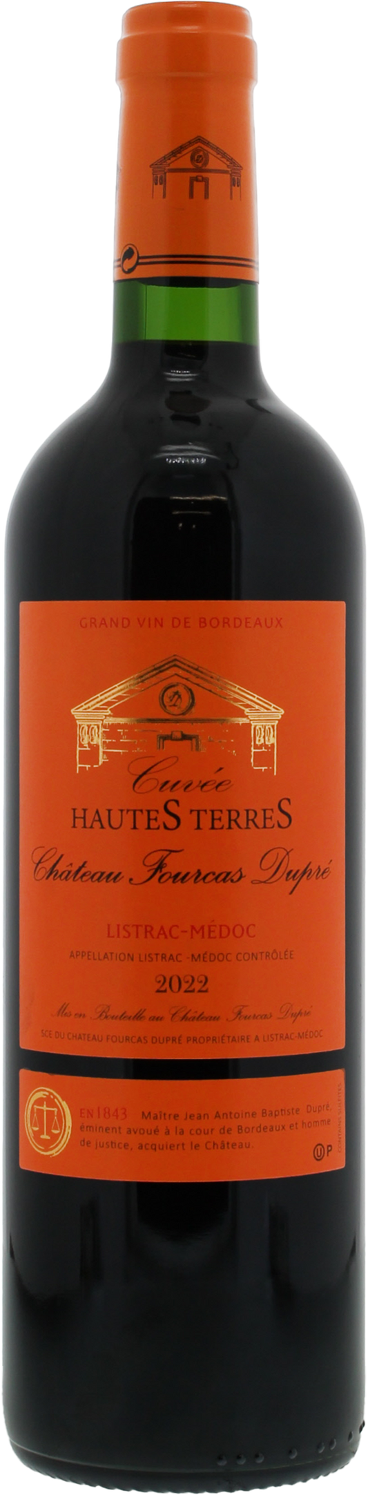 Chateau Fourcas Dupree Cuvee Hautes Terres